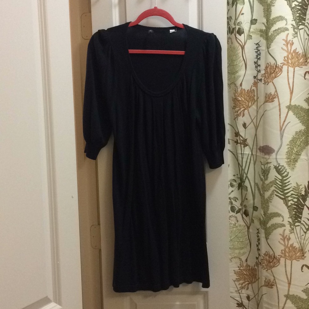 Simple black dress